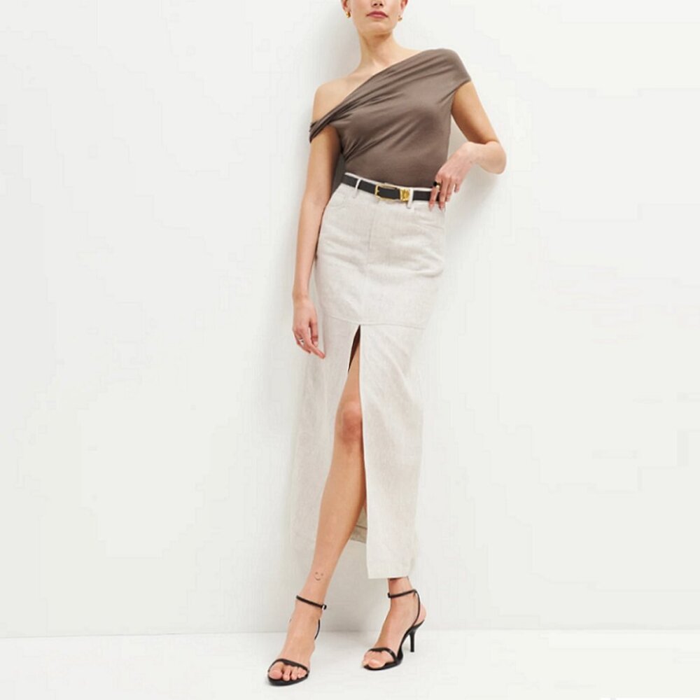 Reformation Tazz Linen Maxi Skirt - Picture 13 of 15